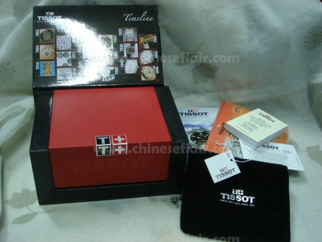 1:1 Original Quality Replica Tissot Watch Box / Red & Black Watc